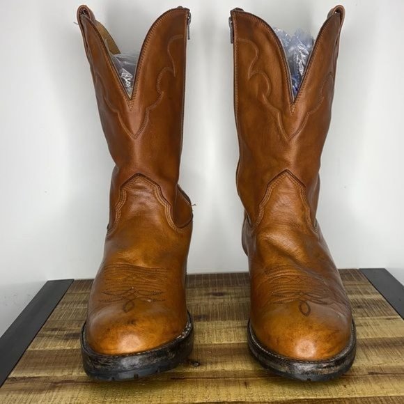 Alberta Boot Co. 3000 TN Cowboy Western Boot: Size 10EE - Picture 3 of 10